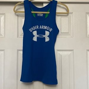 Under Armour blue tank top